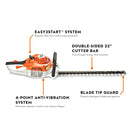 Stihl HS 46 CE Hedge Trimmer Double-Sided 22" Bar 21.4cc Engine