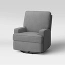 Addison Swivel Gliding Recliner - Gray