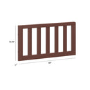 Toddler Bed Conversion Kit - Crimson