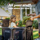 Voya 2.0 XT 2 Seat Stroller Wagon - Black