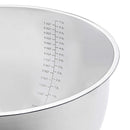 Stainless Steel Mixing Bowls Set of 3 - Silver