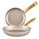 2pc Nonstick Fry Pan Set - 10 Inch