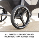 Evenflo Shyft Intuiti Travel System - Eclipse Black