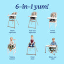 Table2Table LX 6-in-1 Standard High Chair - Willow - Willow