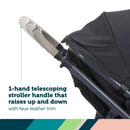 OnBoard Slide 6-in-1 Travel System with Safety Slide Base - Gray