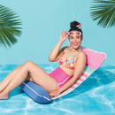 Hammock Mesh Striped Inflatable Pool Float