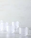 Clear Coffee Cups - 12 oz, Set of 6
