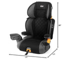 KidFit Zip 2-in-1 Belt Positioning Booster Car Seat - Taurus