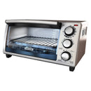 4 Slice Toaster Oven - Black