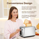 2-Slice Touchscreen Toaster - Silver