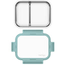 5.8c Glass Leak Proof Meal Container Coastal Seaglass