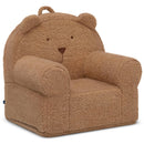 Faux Shearling Bear Chair - Tan