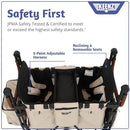 XC EVO Comfort Stroller Wagon - Mocha