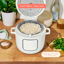 Electric Rice and Grain Cooker - White Icing