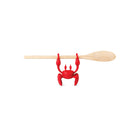 Red The Crab Spoon Holder and Steam Releaser: Silicone