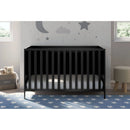 Theo 3-in-1 Convertible Crib - Black