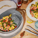 Beautiful 10-in-1 6 Qt Electric Multi-Cooker in Porcini Taupe