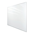 ASI Frameless Non-Magnetic Glass Markerboard Z Track Bracket 4' X 10' Non Mag, Length: 120" X Width: 48" - 980821410