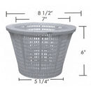 Aladdin American Skimmer S-20 Basket, White | B-200