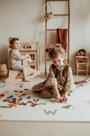 Alphabet/Terrazzo Puzzlemat