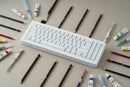 WhiteFox Eclipse Mechanical Keyboard with Aluminum High Profile Case