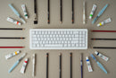 WhiteFox Eclipse Mechanical Keyboard with Aluminum High Profile Case