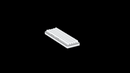 WhiteFox Eclipse Mechanical Keyboard with Aluminum Low Profile Case (Apos Certified)