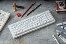 WhiteFox Eclipse Mechanical Keyboard with Aluminum Low Profile Case (Apos Certified)