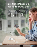 Anker 511 Charger (Nano) with USB-C to Lightning Cable