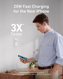 Anker 511 Charger (Nano) with USB-C to Lightning Cable