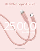 Anker 641 USB-C to Lightning Cable (Flow, 3 ft Silicone)