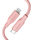 Anker 641 USB-C to Lightning Cable (Flow, 3 ft Silicone)