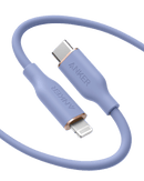 Anker 641 USB-C to Lightning Cable (Flow, 3 ft Silicone)