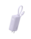 Anker Power Bank (30W, 5k, Fusion, Built-In USB-C Cable)