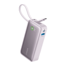 Anker Nano Power Bank (30W, Built-In USB-C Cable)