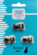 Dekoni Audio ETZ-GEMINI Premium Memory Foam Isolation Earphone Tips Gemini 3mm