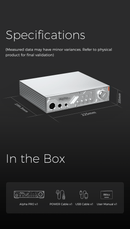 D&A Alpha Pro Hi-Res DAC & Headphone Amp (Apos Certified)