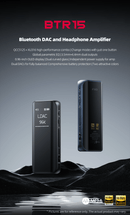 FiiO BTR15 Portable Hi-Fi Bluetooth DAC/Amp (Apos Certified)