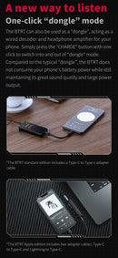 FiiO BTR7 Portable Hi-Fi Bluetooth DAC/Amp (Apos Certified)