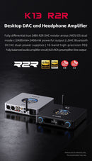 FiiO K13 R2R Desktop DAC/Amp (Apos Certified)