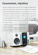 FiiO R7 Desktop HIFI Center/Transmitter/Streamer/Decoder/Amp/Pre-amp All-in-One Unit (Apos Certified)