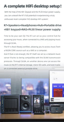 FiiO R7 Desktop HIFI Center/Transmitter/Streamer/Decoder/Amp/Pre-amp All-in-One Unit (Apos Certified)