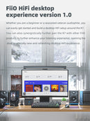 FiiO R7 Desktop HIFI Center/Transmitter/Streamer/Decoder/Amp/Pre-amp All-in-One Unit (Apos Certified)