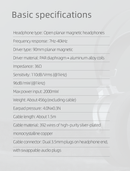 FiiO FT5 90mm Open Back Planar Magnetic Headphones