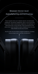 FiiO FT5 90mm Open Back Planar Magnetic Headphones (Apos Certified)