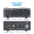 Fosi Audio Q4 Mini Stereo Gaming DAC & Headphone Amplifier Audio (Apos Certified)
