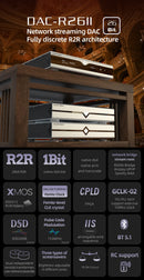 GUSTARD DAC-R26II Network Streaming R2R DAC
