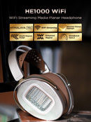 HIFIMAN HE1000 WiFi Streaming Media Planar Magnetic Headphones