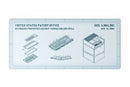 Patent Print Deskmat