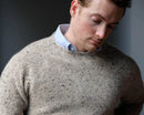 Lost Monarch Donegal Sweater in Sandstone